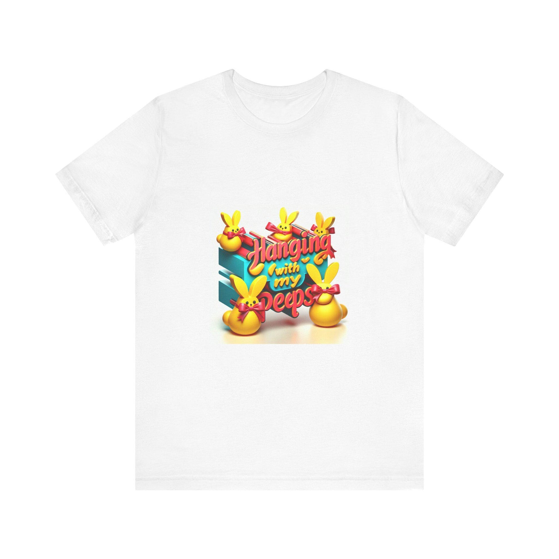 Funny Easter Bunny Tee, Cute Spring T-Shirt, Easter Gift, Family Celebration Top, Bunny Hoodie Alternative, Unisex Short Sleeve Shirt - Toddcraft