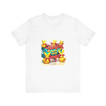 Funny Easter Bunny Tee, Cute Spring T-Shirt, Easter Gift, Family Celebration Top, Bunny Hoodie Alternative, Unisex Short Sleeve Shirt - Toddcraft