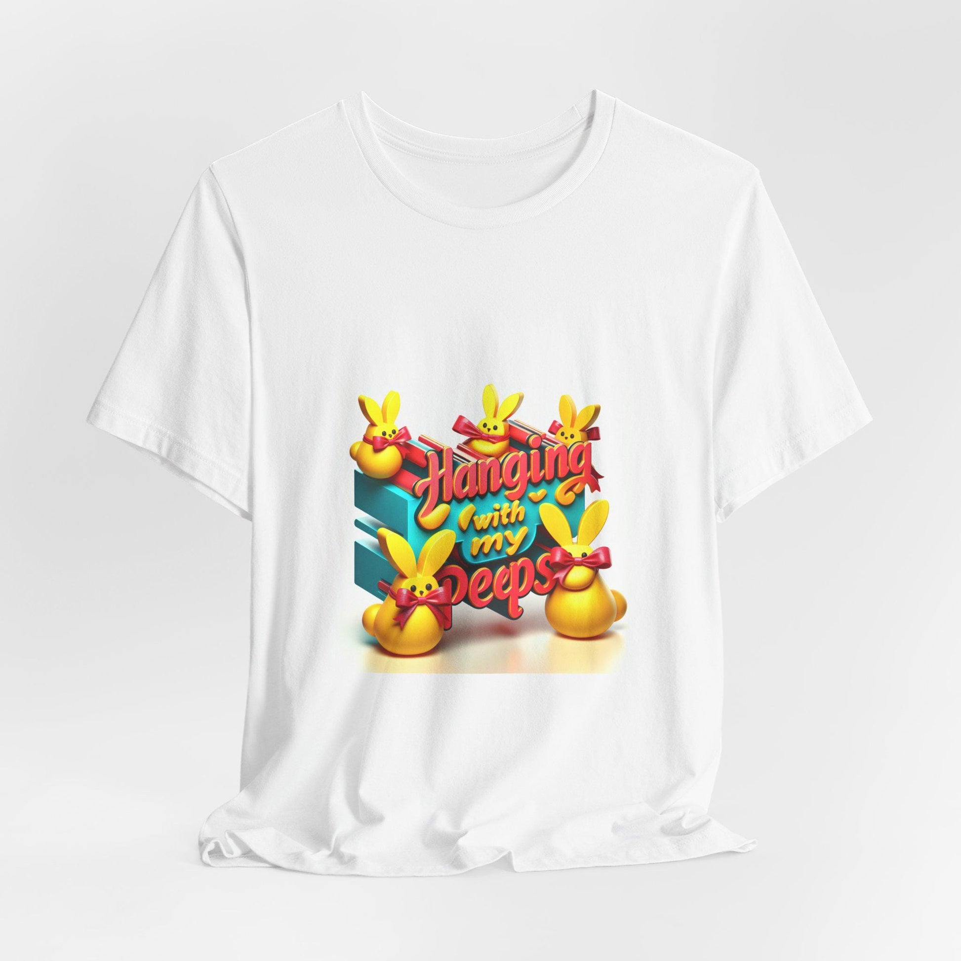 Funny Easter Bunny Tee, Cute Spring T-Shirt, Easter Gift, Family Celebration Top, Bunny Hoodie Alternative, Unisex Short Sleeve Shirt - Toddcraft