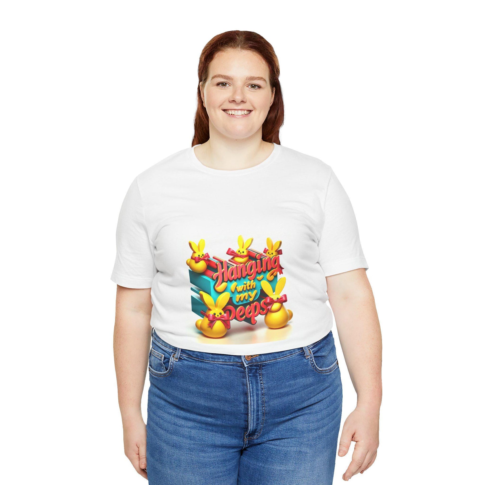 Funny Easter Bunny Tee, Cute Spring T-Shirt, Easter Gift, Family Celebration Top, Bunny Hoodie Alternative, Unisex Short Sleeve Shirt - Toddcraft