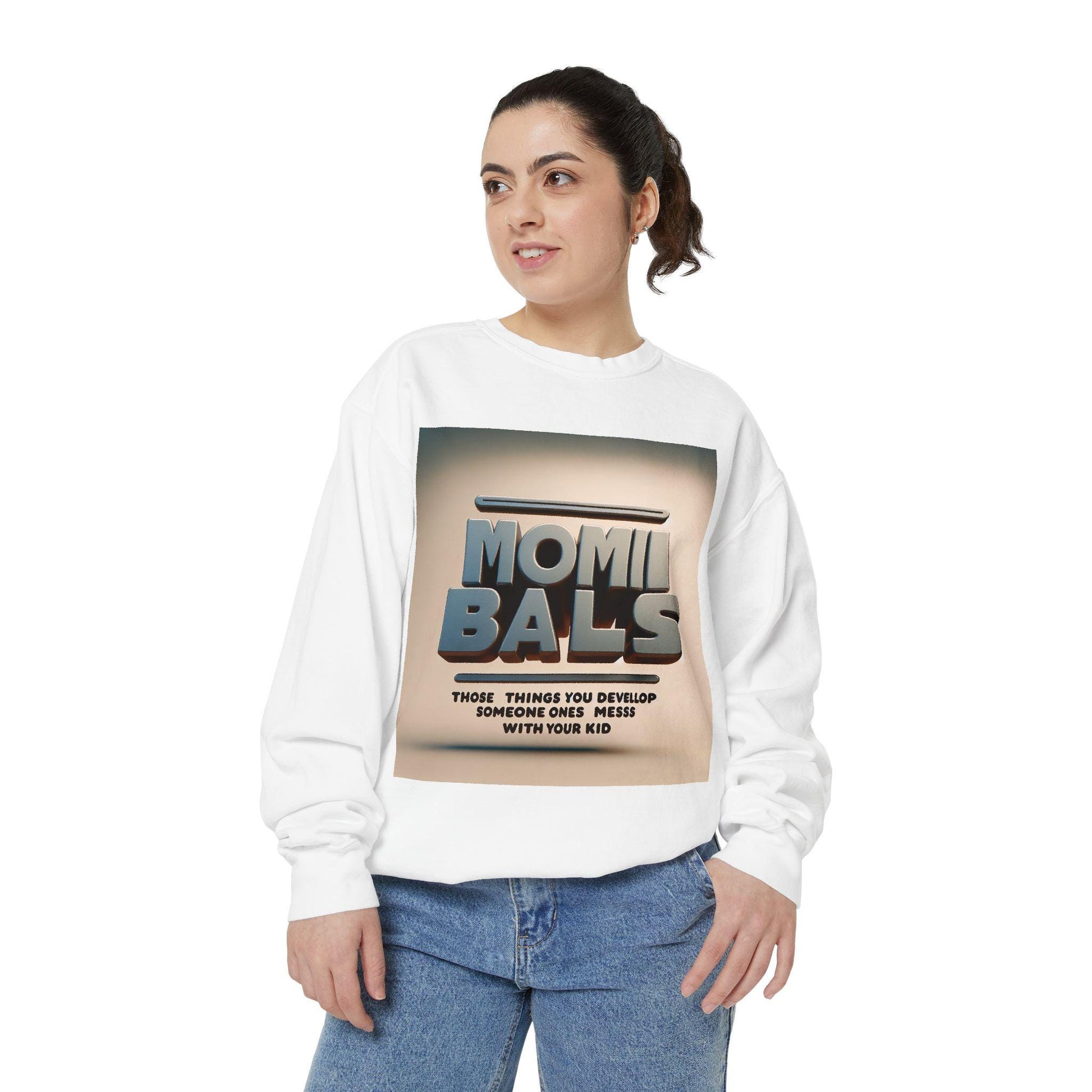 Funny Mom Life Unisex Sweatshirt: Hilarious Parent Gift for Mothers Day or Birthday - Toddcraft