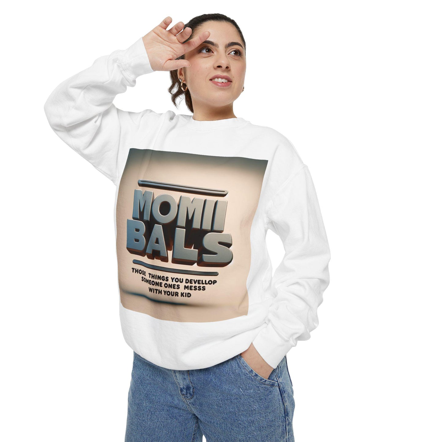 Funny Mom Life Unisex Sweatshirt: Hilarious Parent Gift for Mothers Day or Birthday - Toddcraft