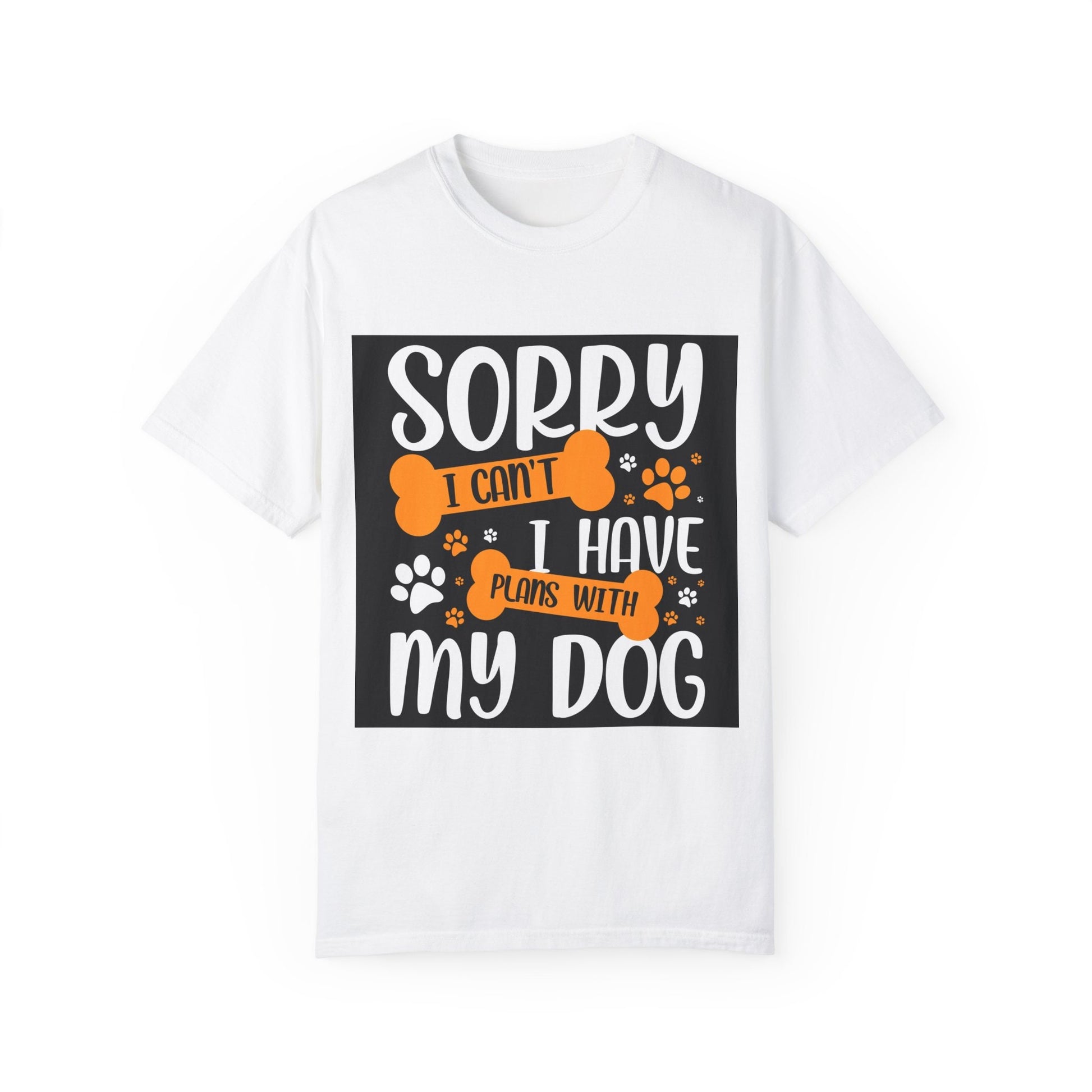 Hilarious Retro Dog Lover T-Shirt: Sorry, I've Got Plans with My Furry Friend - Toddcraft