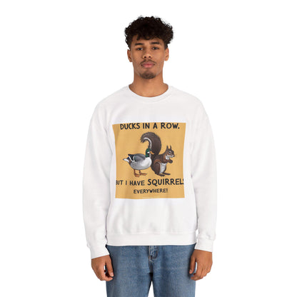 Hilarious Squirrel Sweatshirt: Cozy Gift for Nature Enthusiasts and Wildlife Admirers - Toddcraft