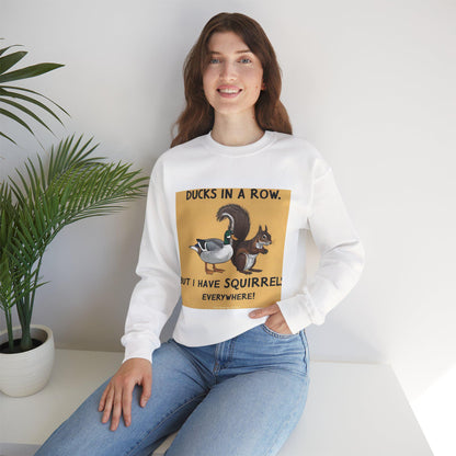 Hilarious Squirrel Sweatshirt: Cozy Gift for Nature Enthusiasts and Wildlife Admirers - Toddcraft