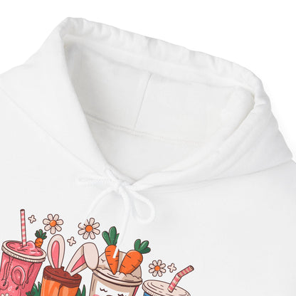 Cat Hoodie Sweatshirt for Women & Men, Whimsical Cartoon Fleece, Cozy Casual Spring Wear, Easter Gift Idea, Fun Animal Pullover - Toddcraft