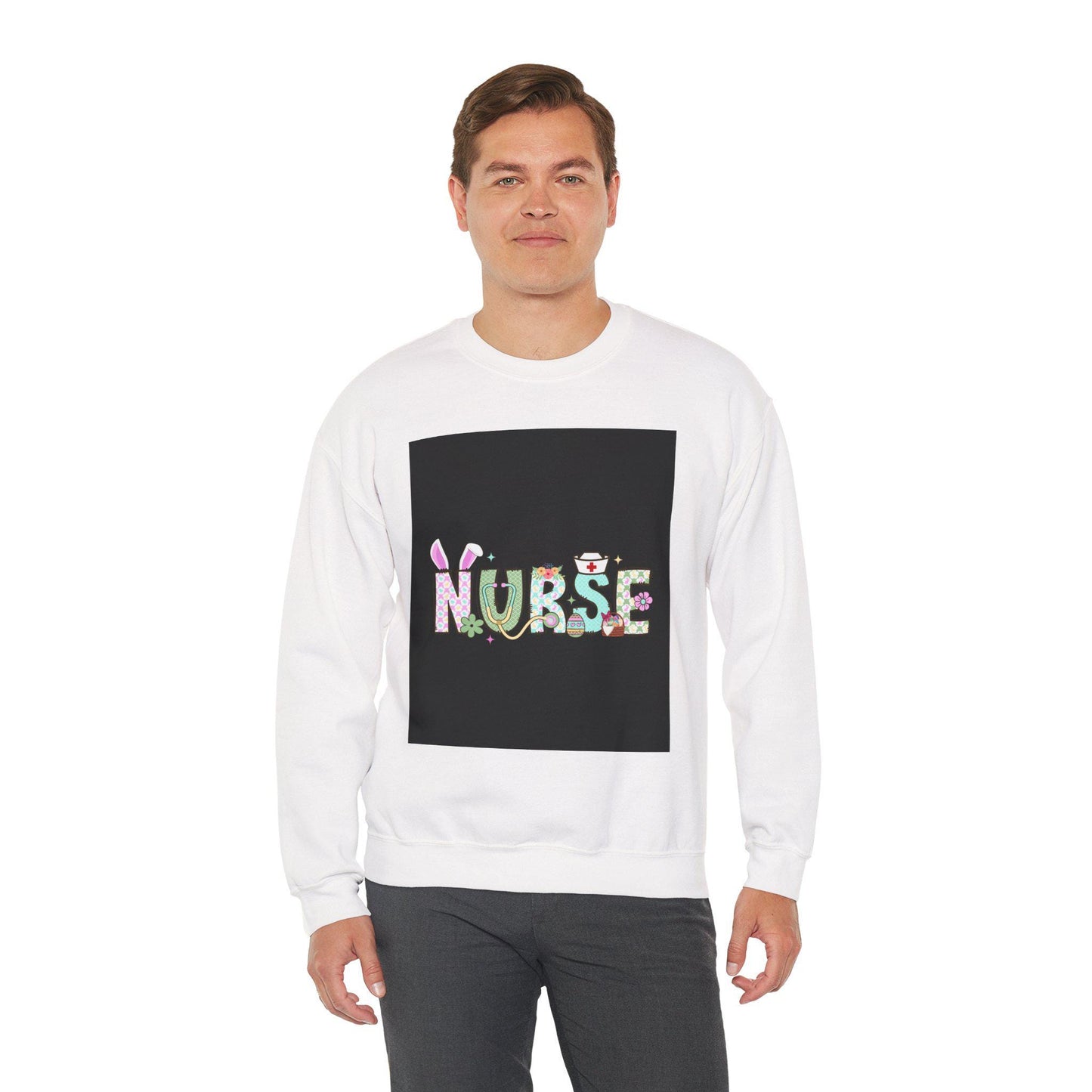 Nurse Sweatshirt Floral Crewneck Cozy Medical Pullover for Nursing Students & Healthcare Professionals Gift - Toddcraft