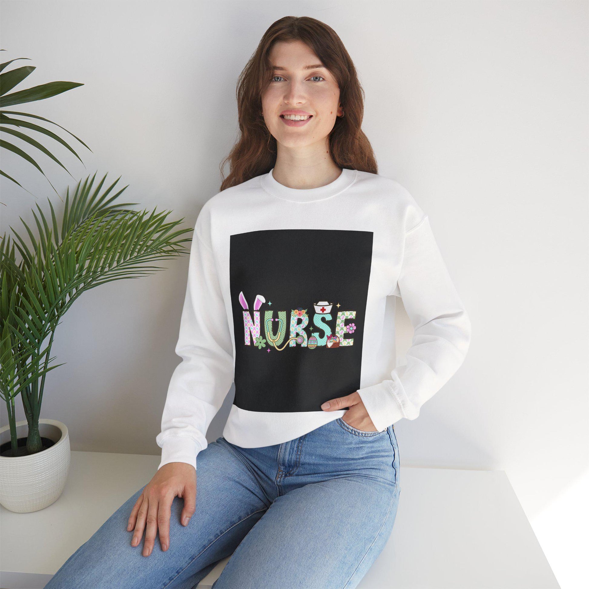 Nurse Sweatshirt Floral Crewneck Cozy Medical Pullover for Nursing Students & Healthcare Professionals Gift - Toddcraft