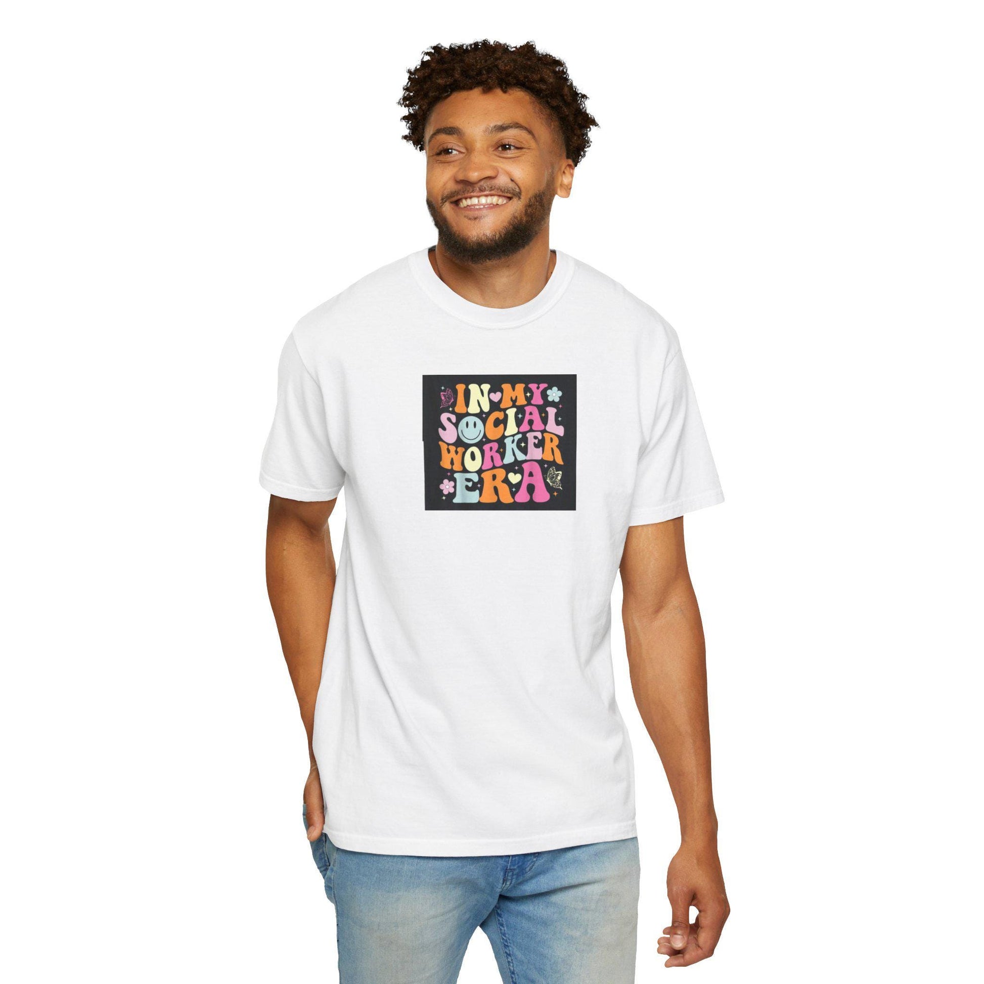 Unisex Garment-Dyed T-Shirt Soft Vintage Wash Casual Tee Lightweight Crewneck Top for Men & Women - Toddcraft