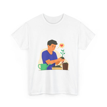 Unisex Heavy Cotton Plant Lover T-Shirt - Floral Gardening Gift for Nature Enthusiasts - Toddcraft