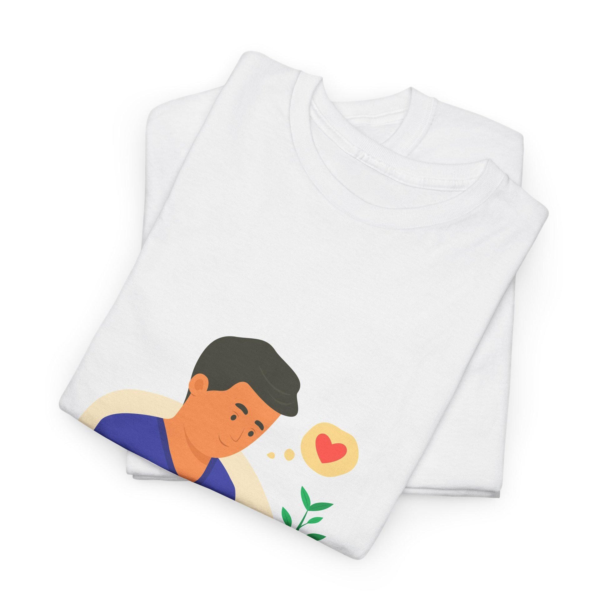 Unisex Heavy Cotton Plant Lover T-Shirt - Floral Gardening Gift for Nature Enthusiasts - Toddcraft