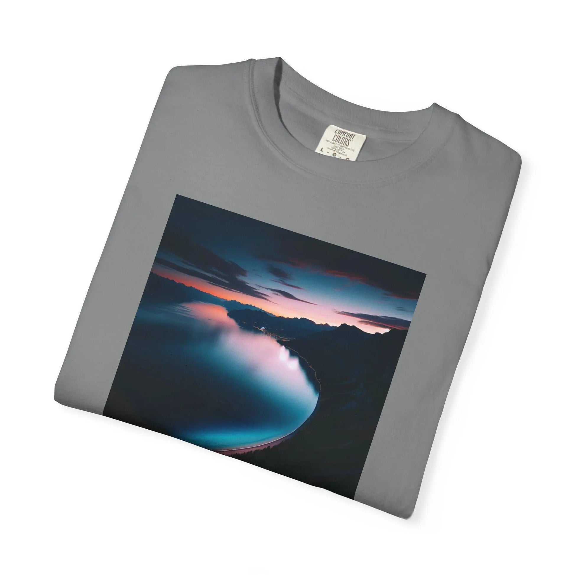 Lake Superior Unisex Garment-Dyed T-Shirt  Great Lakes Vintage Tee, Outdoor Adventure Shirt, Nature Lover Gift, Retro Scenic Graphic - Toddcraft