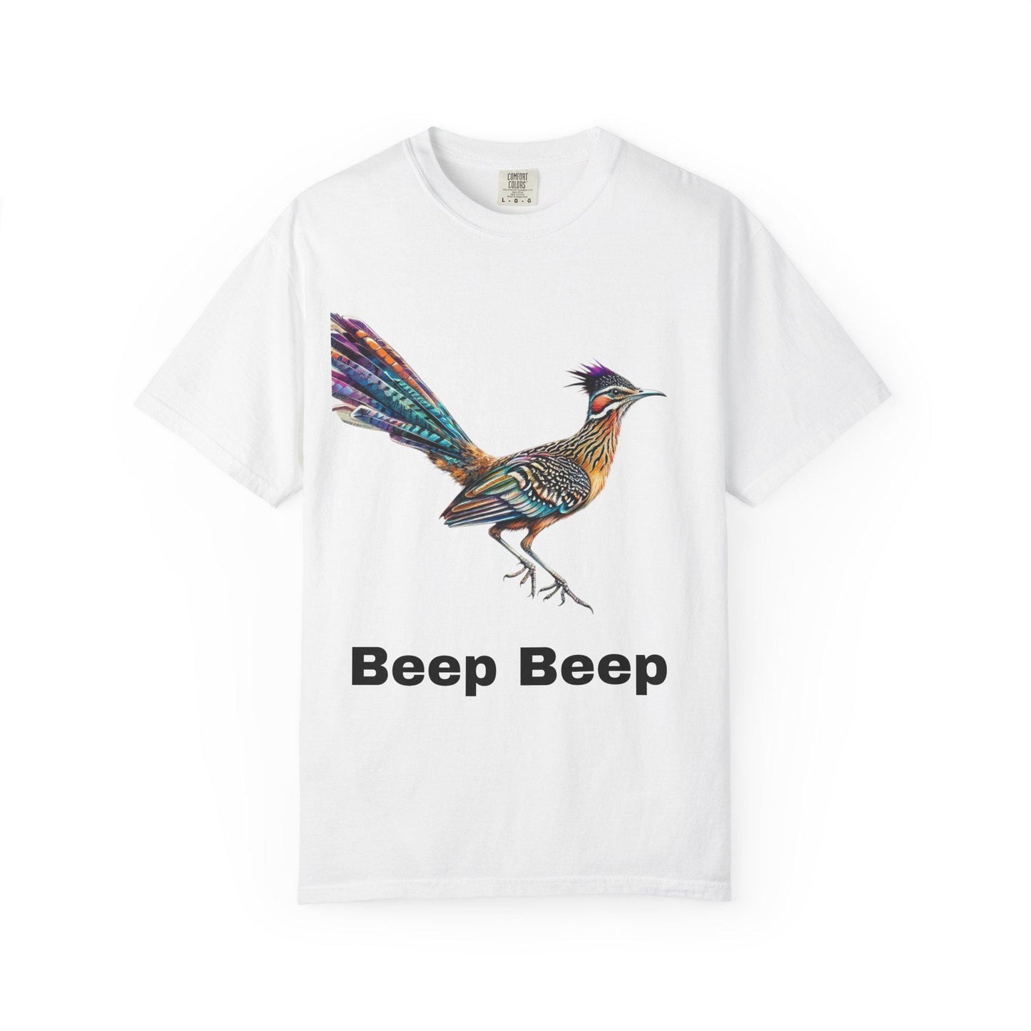 Road Runner Graphic T-Shirt Unisex Garment-Dyed AZ Desert Style Casual Tee - Toddcraft