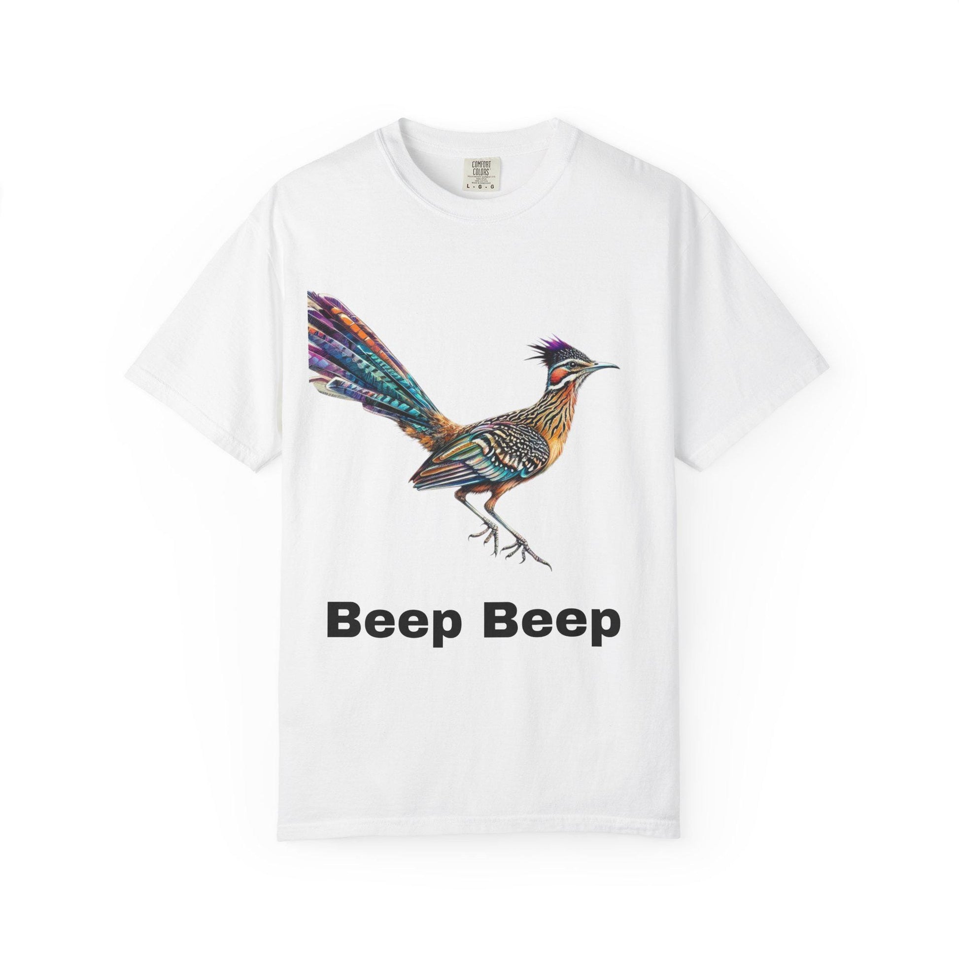 Road Runner Graphic T-Shirt Unisex Garment-Dyed AZ Desert Style Casual Tee - Toddcraft