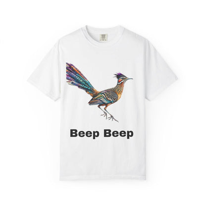 Road Runner Graphic T-Shirt Unisex Garment-Dyed AZ Desert Style Casual Tee - Toddcraft