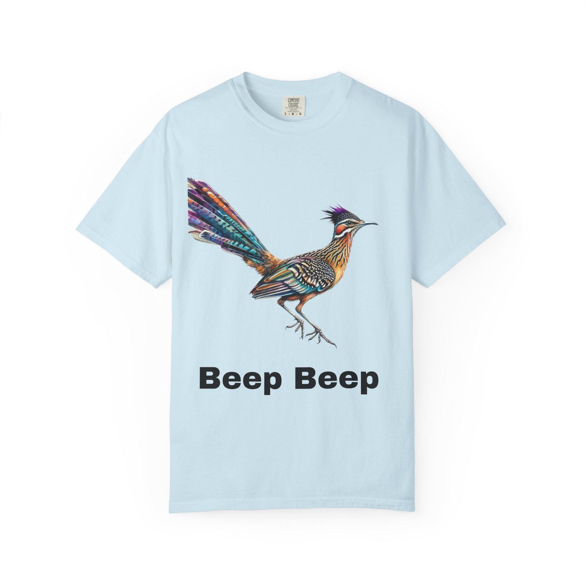 Road Runner Graphic T-Shirt Unisex Garment-Dyed AZ Desert Style Casual Tee - Toddcraft