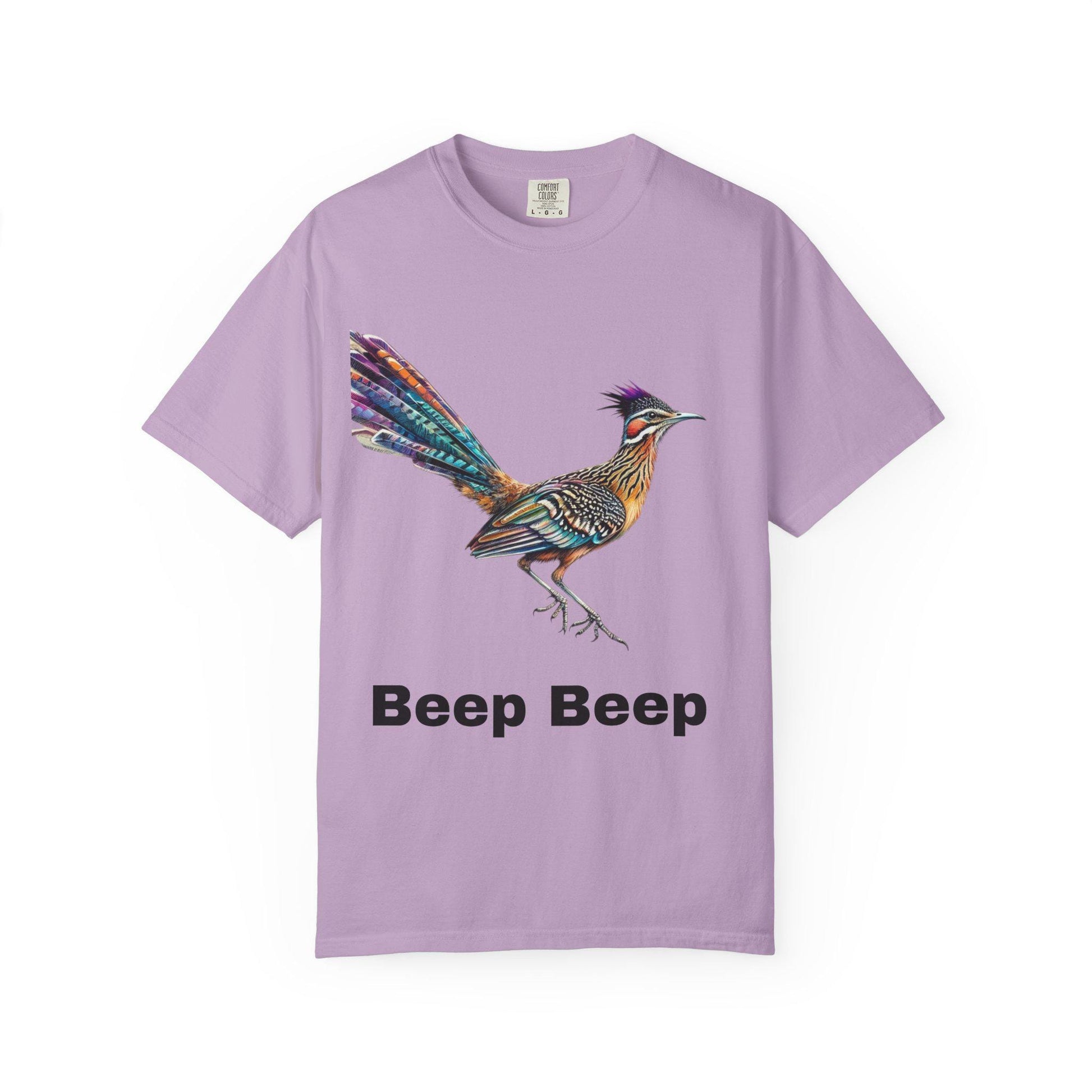 Road Runner Graphic T-Shirt Unisex Garment-Dyed AZ Desert Style Casual Tee - Toddcraft