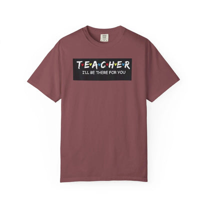 Teacher T-Shirt Unisex Garment-Dyed Compassion Tee Gift for Teacher Most Important Job in the World - Toddcraft