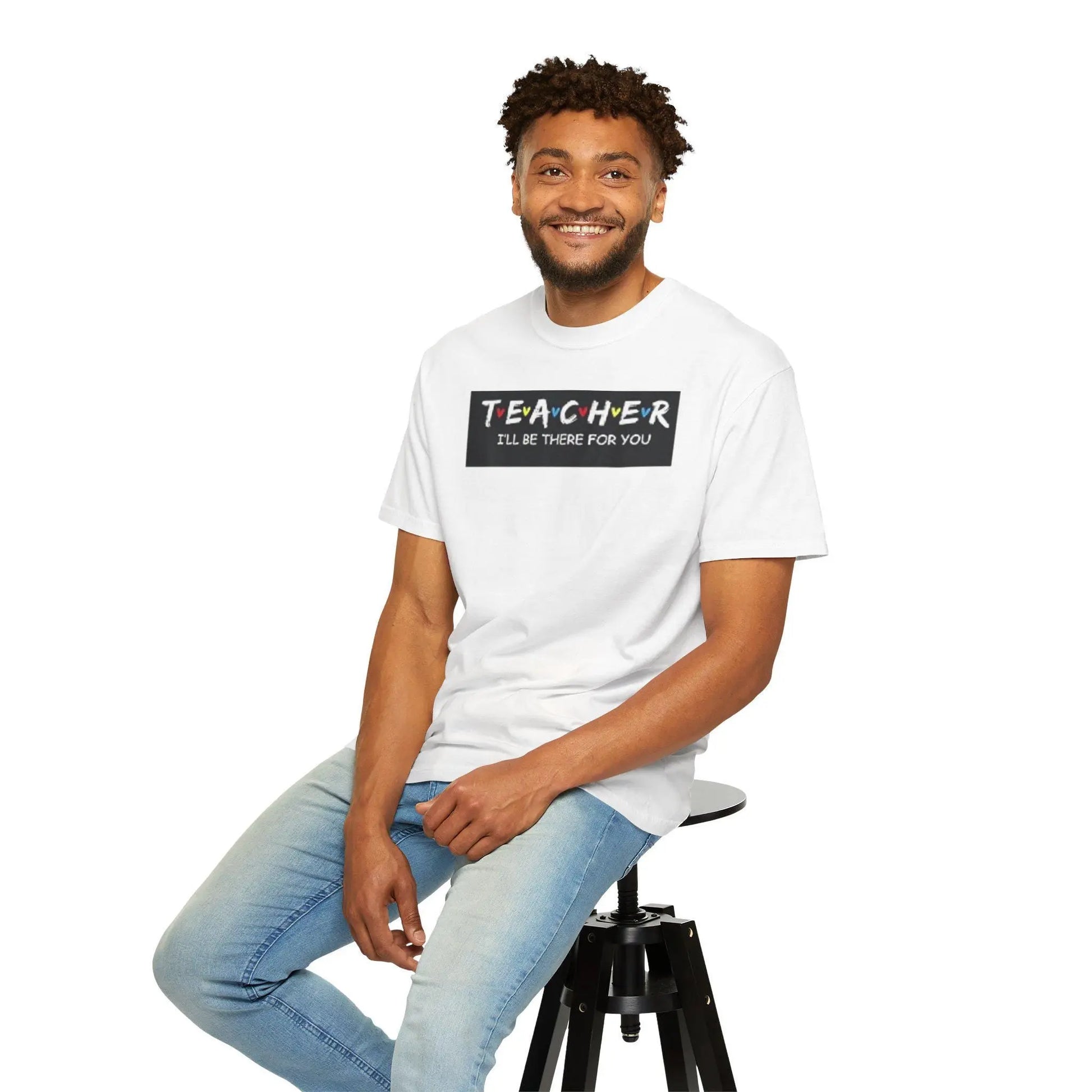 Teacher T-Shirt Unisex Garment-Dyed Compassion Tee Gift for Teacher Most Important Job in the World - Toddcraft