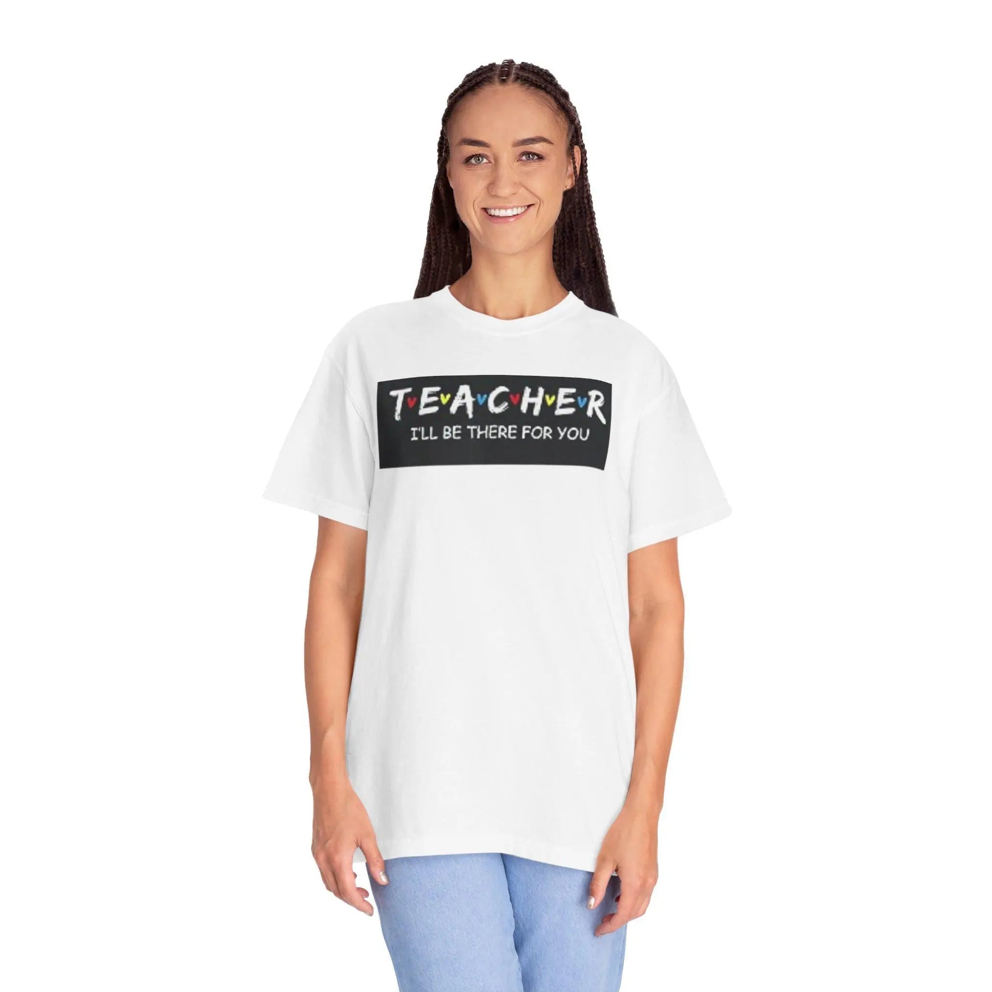 Teacher T-Shirt Unisex Garment-Dyed Compassion Tee Gift for Teacher Most Important Job in the World - Toddcraft