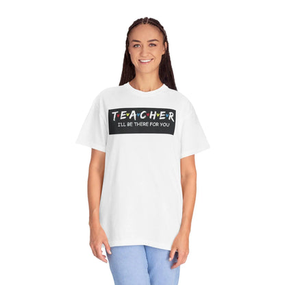 Teacher T-Shirt Unisex Garment-Dyed Compassion Tee Gift for Teacher Most Important Job in the World - Toddcraft