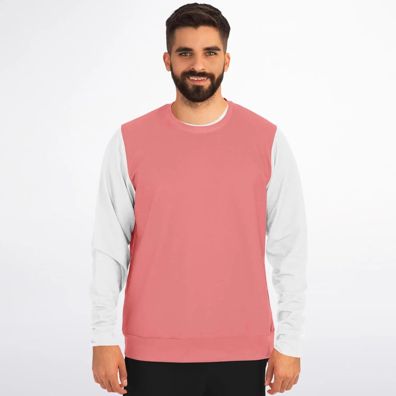 Athletic Sweatshirt Christmas Colors AOP Large Chipmunk Design Holiday Gift Family Athletic Wear - Toddcraft