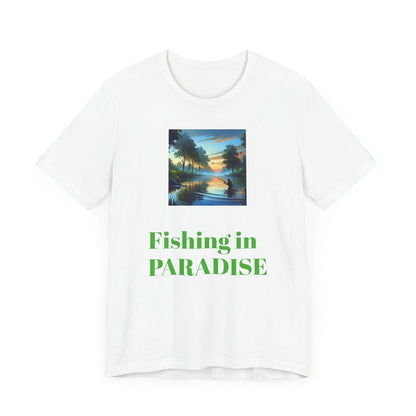 Fishing Sunrise Tee Unisex Jersey Short Sleeve Shirt Outdoor Angler Gift Casual Summer Top - Toddcraft