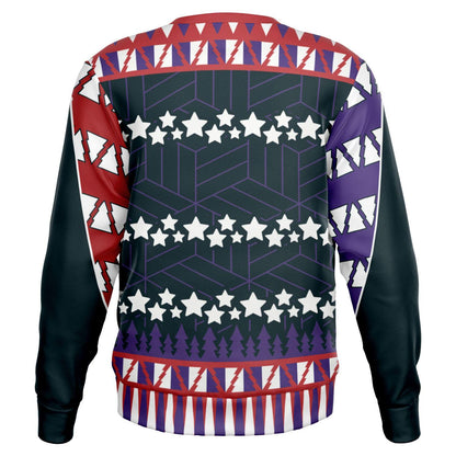 Make Christmas Great Again Sweatshirt with Santa, Festive Holiday Colors, Cozy Xmas Pullover Gift for Men & Women - Toddcraft