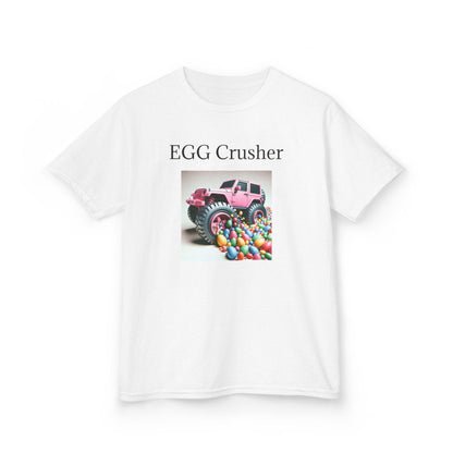 Playful Egg Crusher T-Shirt for Kids: Soft Cotton Tee for Young Food Enthusiasts - Toddcraft