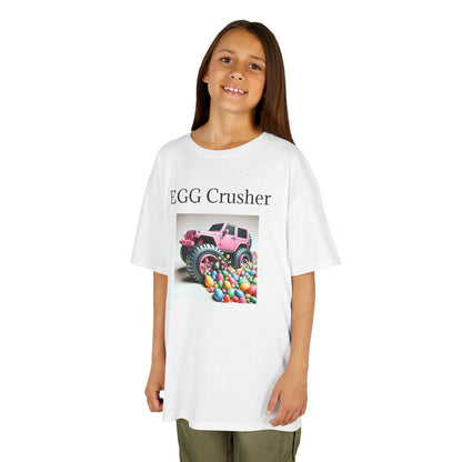 Playful Egg Crusher T-Shirt for Kids: Soft Cotton Tee for Young Food Enthusiasts - Toddcraft