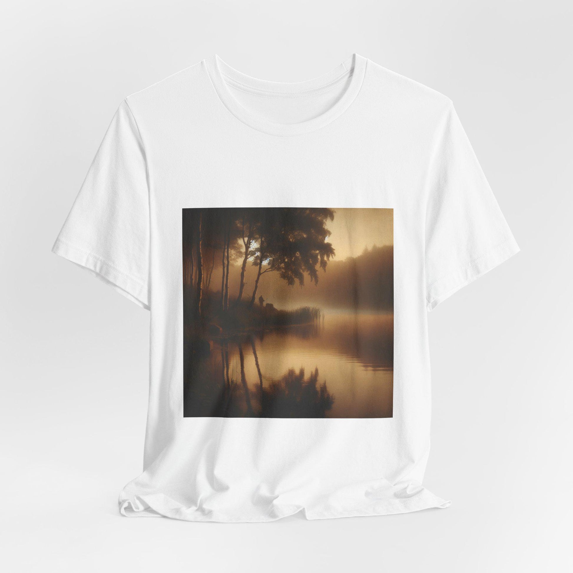 Serene Nature Tee - Tranquil Landscape T-Shirt, Perfect for Outdoor Lovers, Nature Photography Shirt, Unisex Graphic Top, Gift for Nature - Toddcraft
