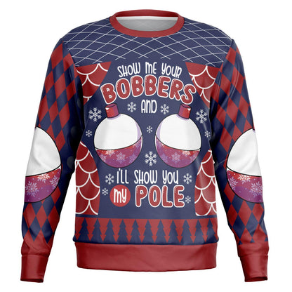 Show Me Your Bobbers Funny Fishing Sweatshirt - Toddcraft