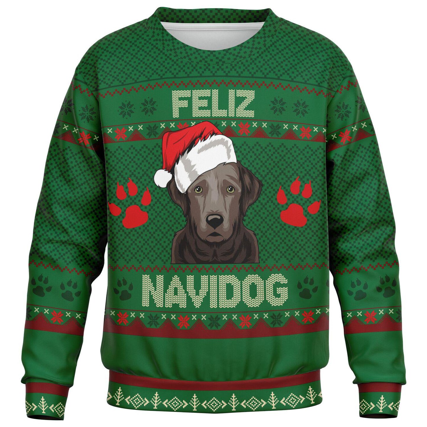 Labrador Christmas Shirt Feliz Navidog Merry Christmas Dog Lover Holiday Gift for Pet Owners Seasonal Spirit Tee - Toddcraft