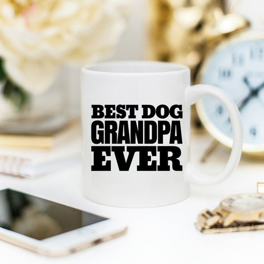 🔥 Best Dog Grandpa Ever Mug - Most Gifted