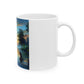 Ceramic Fishing Coffee Mug - Outdoor Travel Cup for Fishermen & Nature Lovers, Adventure Camper Gift - Toddcraft