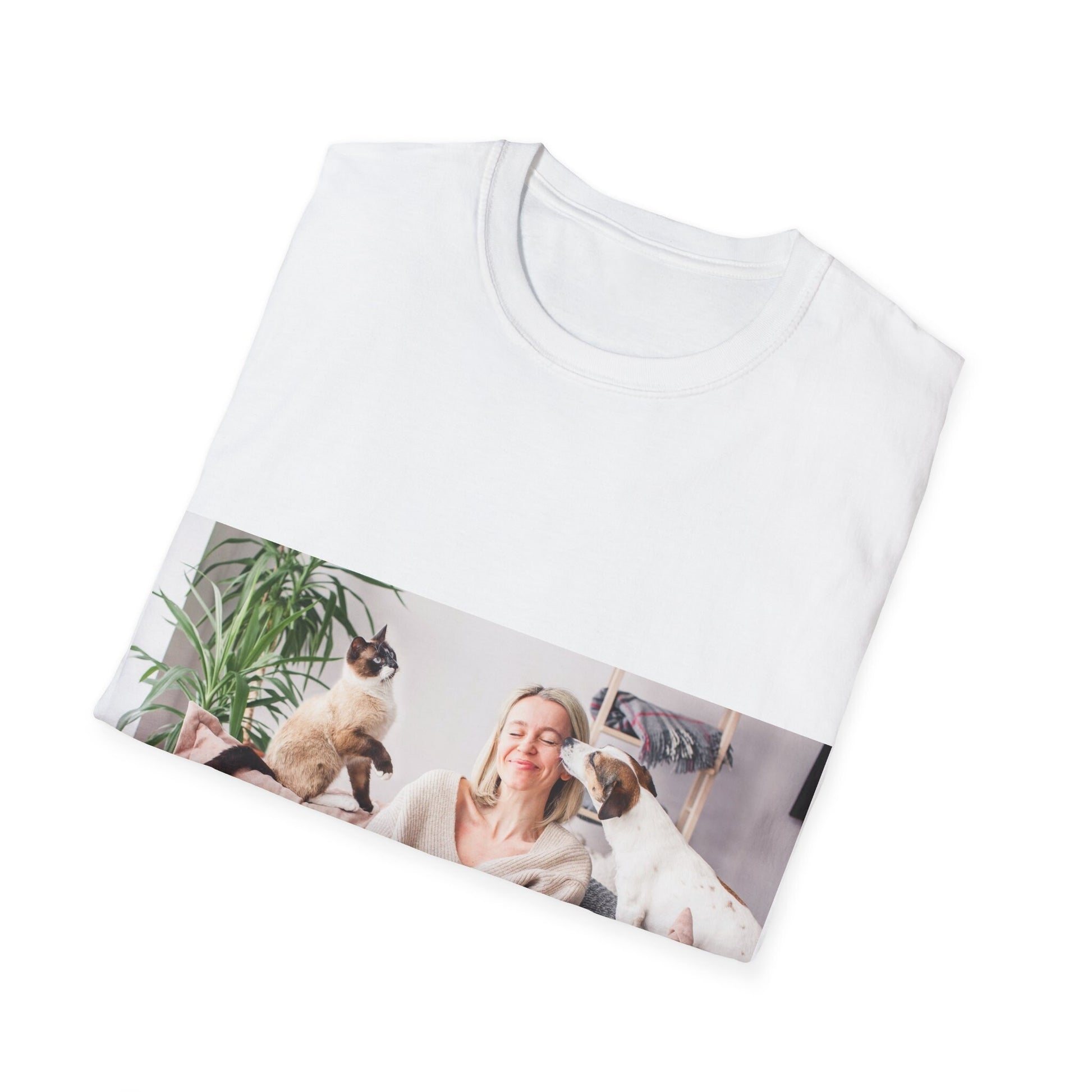 Funny Dog & Cat T-Shirt for Pet-Loving Grandmas | Humorous Animal Themed Tee Gift - Toddcraft