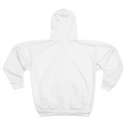 Custom All-Over Print Unisex Zip Hoodie | Personalized Casual Wear Gift | Unique Fashion Apparel - Toddcraft