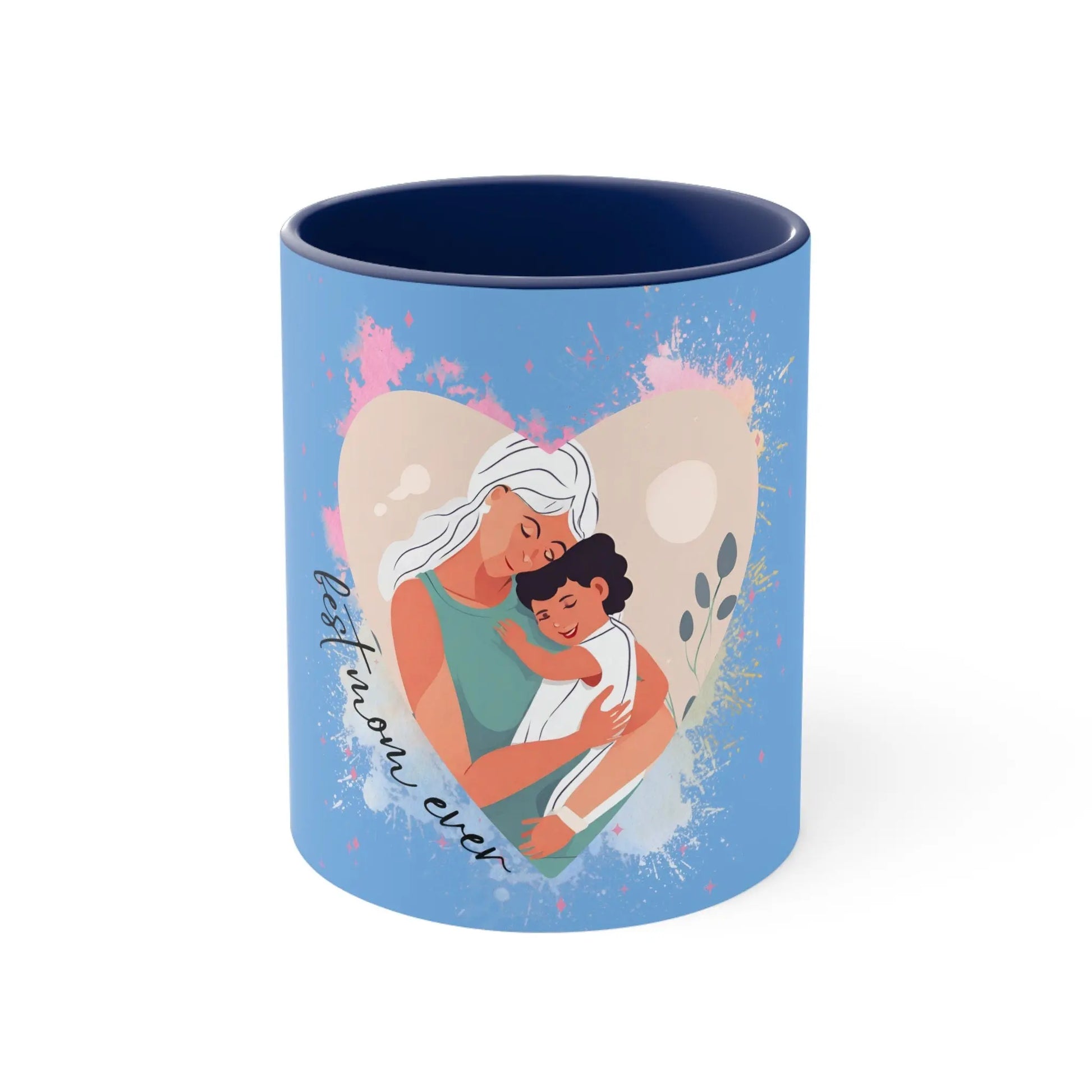 Best Mom Ever Mug Floral Elegance Coffee Cup Gift for Mother's Day, Birthday, Mom, Ceramic Tea Mug - Toddcraft