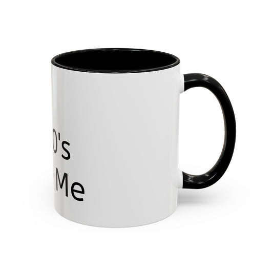 Retro 50's Accent Coffee Mug: Nostalgic Birthday Gift for Family, Friends & Housewarming - Toddcraft