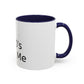 Retro 50's Accent Coffee Mug: Nostalgic Birthday Gift for Family, Friends & Housewarming - Toddcraft