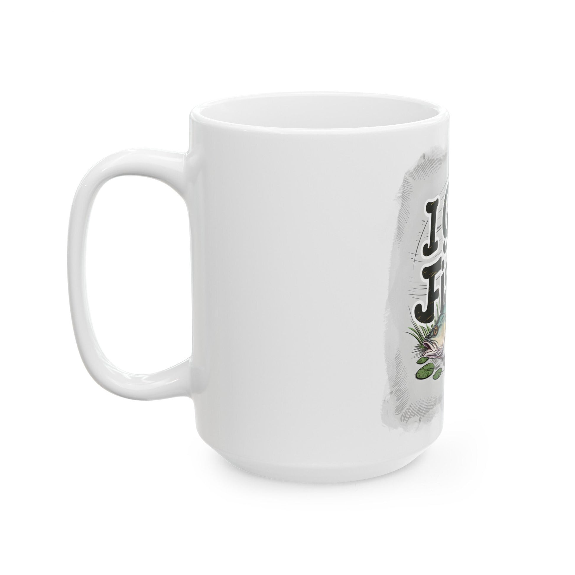 Walleye Fishing Mug: 11oz & 15oz Ceramic Cup for Anglers - Unique Fish Design Gift for Outdoor Enthusiasts - Toddcraft