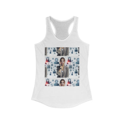 Womens Ideal Racerback Tank Top - Cute & Unique - Inspirational Design - Perfect for Moms - Toddcraft