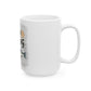 Walleye Fishing Mug: 11oz & 15oz Ceramic Cup for Anglers - Unique Fish Design Gift for Outdoor Enthusiasts - Toddcraft