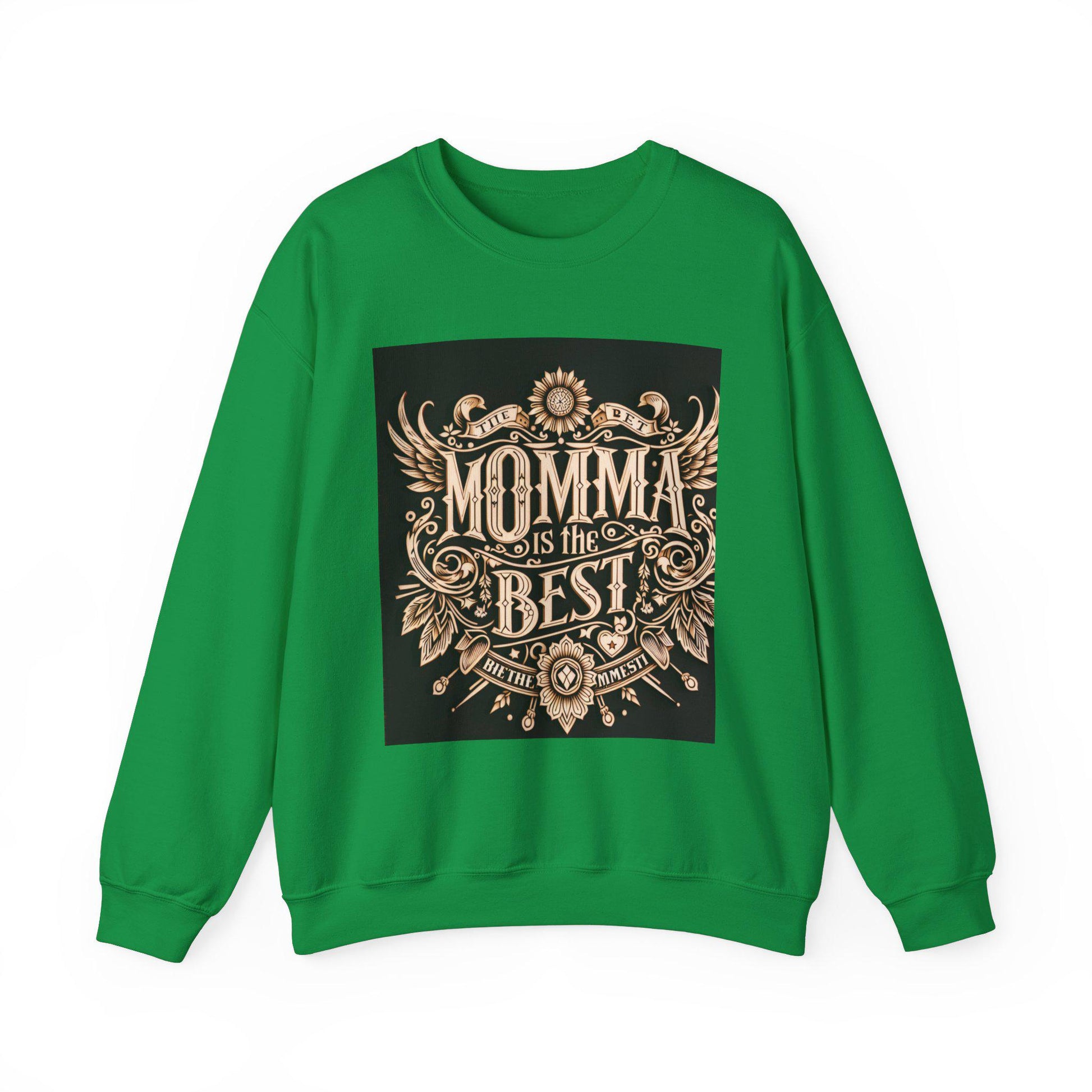Unisex Retro Crewneck Sweatshirt - Vintage 'Momma's Best' Design for Daughters, Mothers Day Gift - Toddcraft