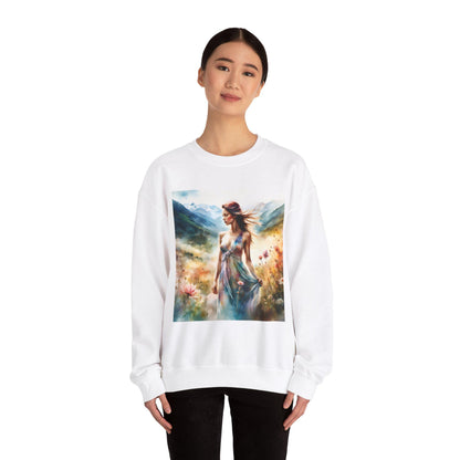 Unisex Heavy Blend Crewneck Sweatshirt,serenity sweat shirt,paradice sweatshirt, heavenly sweatshirt - Toddcraft