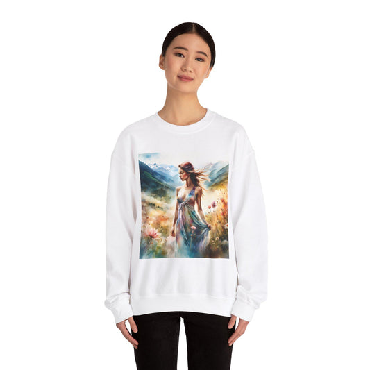 Unisex Heavy Blend Crewneck Sweatshirt,serenity sweat shirt,paradice sweatshirt, heavenly sweatshirt - Toddcraft