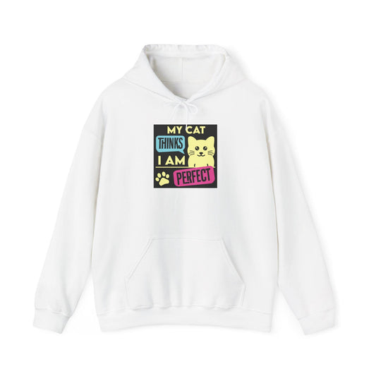 Cozy Unisex Cat Lover Hoodie: Cute & Funny Sweatshirt for Animal Enthusiasts - Toddcraft