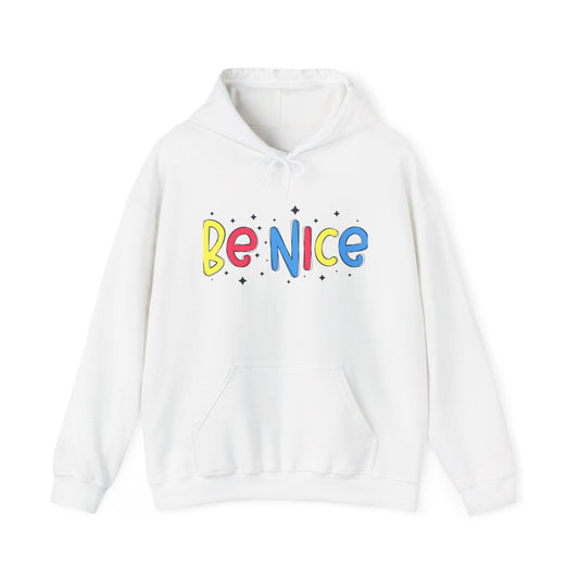 Unisex Heavy Blend Hooded Sweatshirt, Be Nice, Be Kind, Sincere, Girlfriend gift - Toddcraft