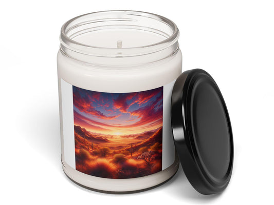 Aromatic 9oz Soy Wax Candle: Long-Lasting Fragrance for Home Ambiance & Relaxation