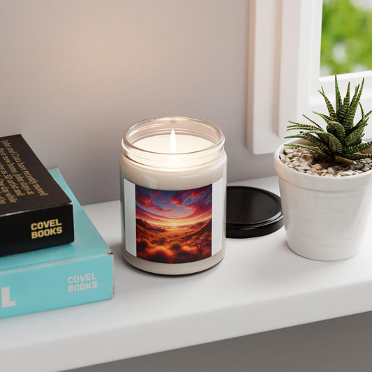 Aromatic 9oz Soy Wax Candle: Long-Lasting Fragrance for Home Ambiance & Relaxation